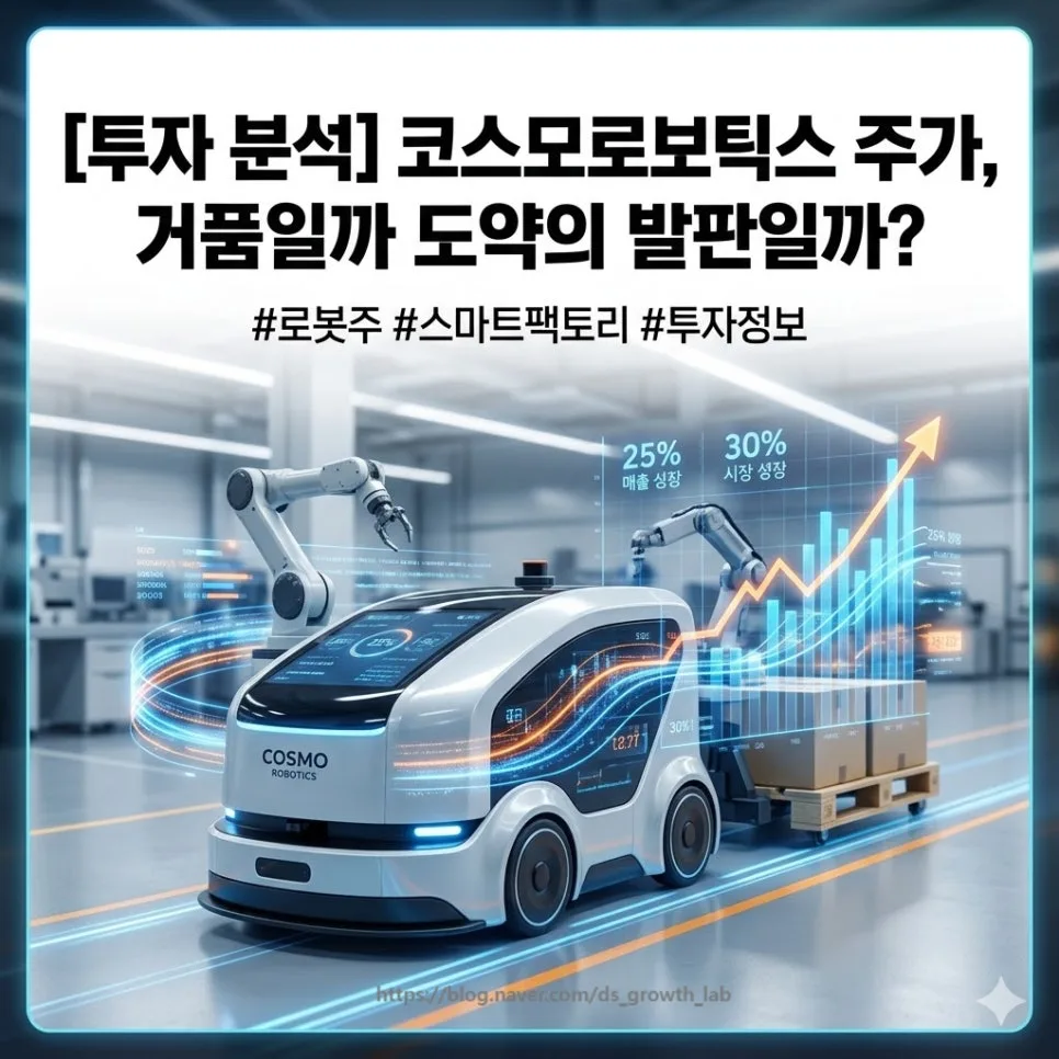 코스모로보틱스 주가 전망 2026: 거품인가 성장 발판인가