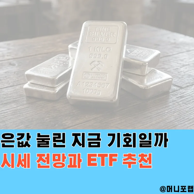 은값 급락 이유와 전망 2026: 투자 기회 포착 ETF 추천