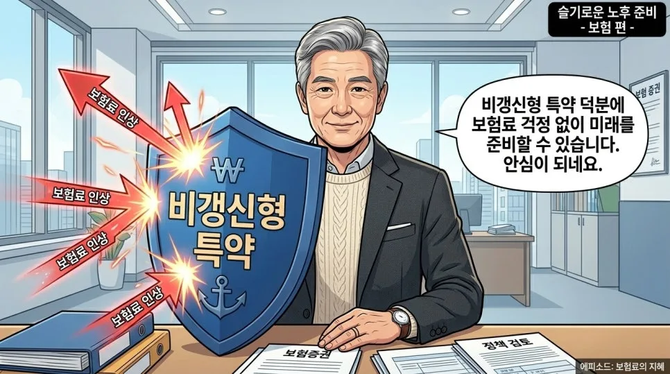 실손보험 갱신 폭탄 피하는 법 2026: 비갱신 특약 설계 전략