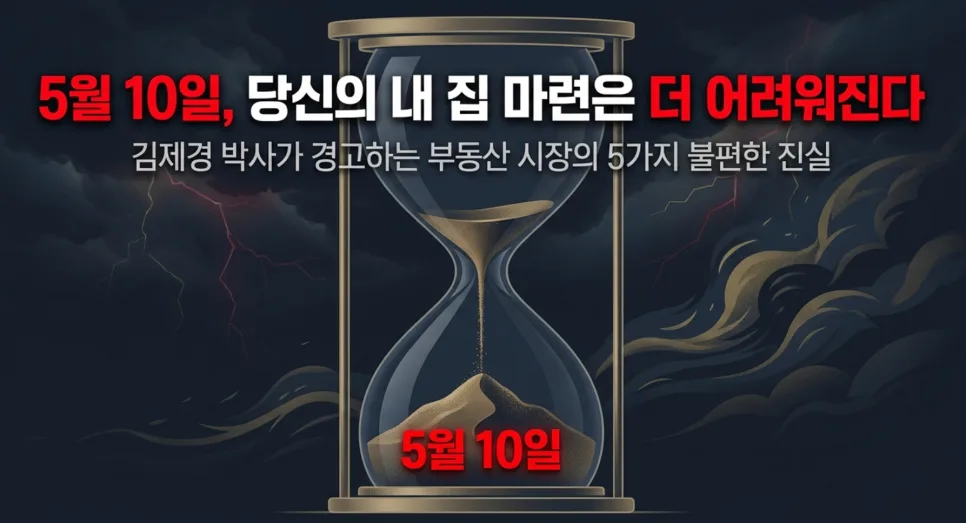 2026년 5월 10일 이후 양도세 폭탄? 무주택자 생존 전략 총정리