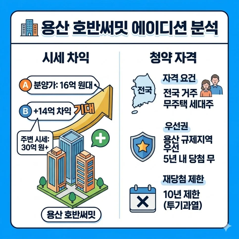 무순위 청약 2026: 용산·이문 14억/6억 시세차익, 자격·자금 계획 완벽 분석 2