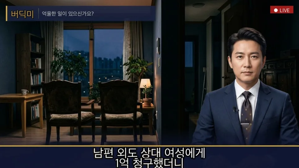 남편 외도 상대 1억 청구, 승소 가능성은? 실제 판례 분석 2026