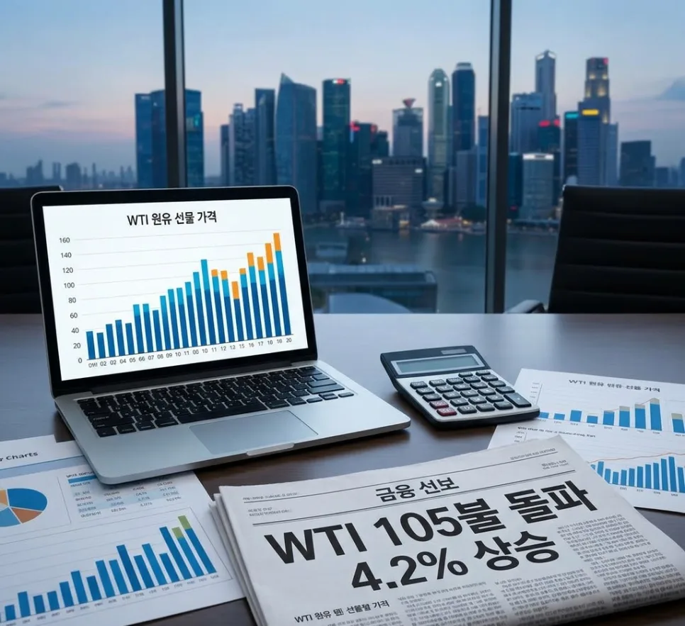 WTI 원유 105달러 돌파, 2026년 급등 원인과 투자 전략 분석 2