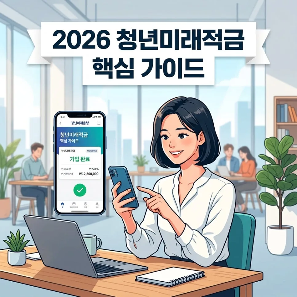 2026 청년미래적금, 가입 조건부터 우대 금리까지 완벽 분석