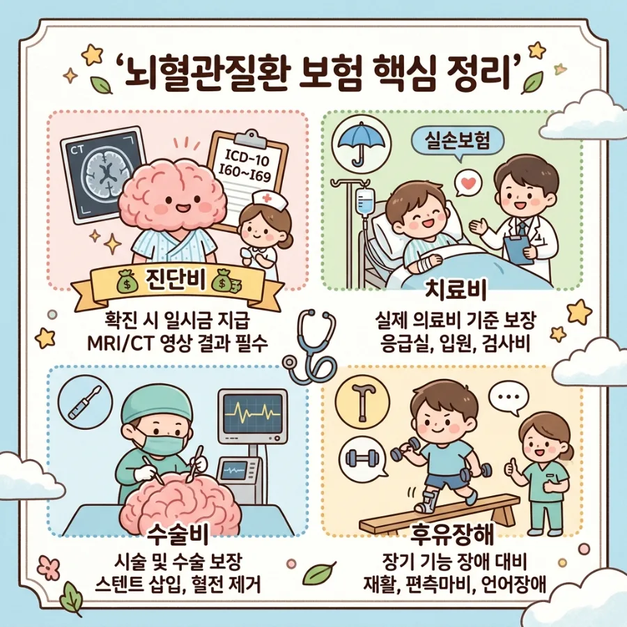 뇌혈관질환 보험, 2026년까지 보장받는 핵심 총정리
