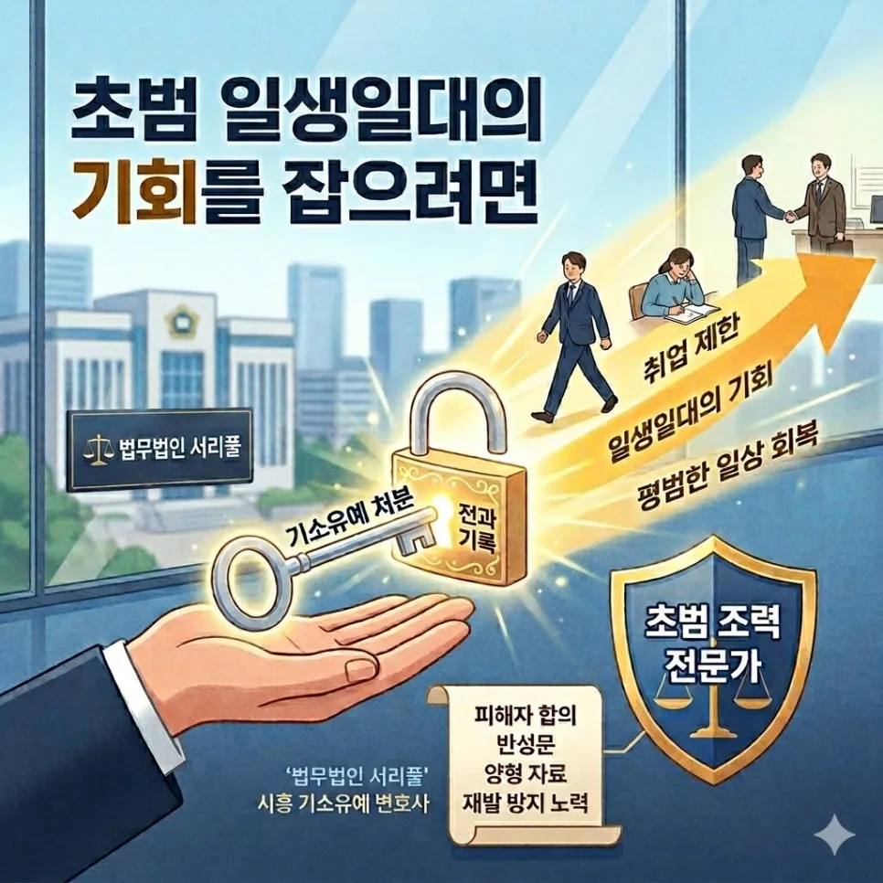 초범 기소유예 성공 전략 2026: 시흥변호사가 알려주는 핵심 포인트 2