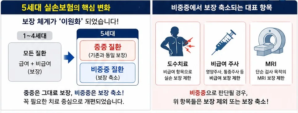 5세대 실손보험, 현명한 전환 전략 2026년 총정리