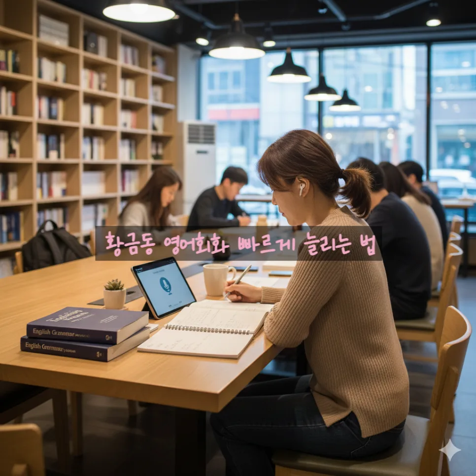 황금동 영어회화 2026: 주부 맞춤 1:1 학습법으로 하루 20분 완성