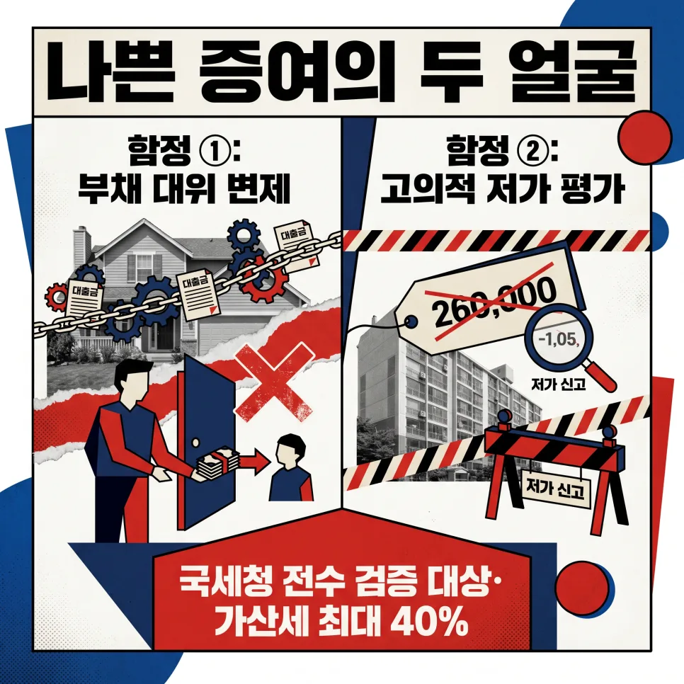 2026년 나쁜 증여 경고: 국세청장 직접 나선 절세 전략