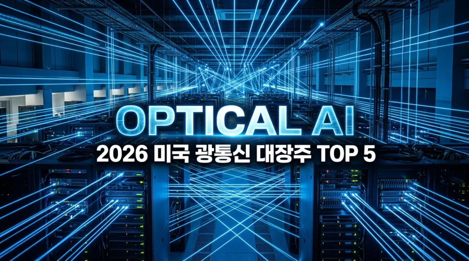 AI 데이터센터 광통신 대장주 2026: 미국 TOP 5 분석