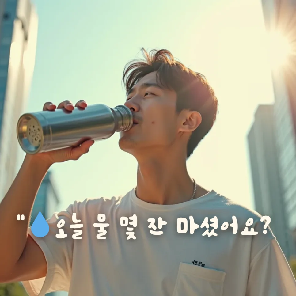2026년 폭염 건강 수칙: 물 제대로 마시는 법 총정리