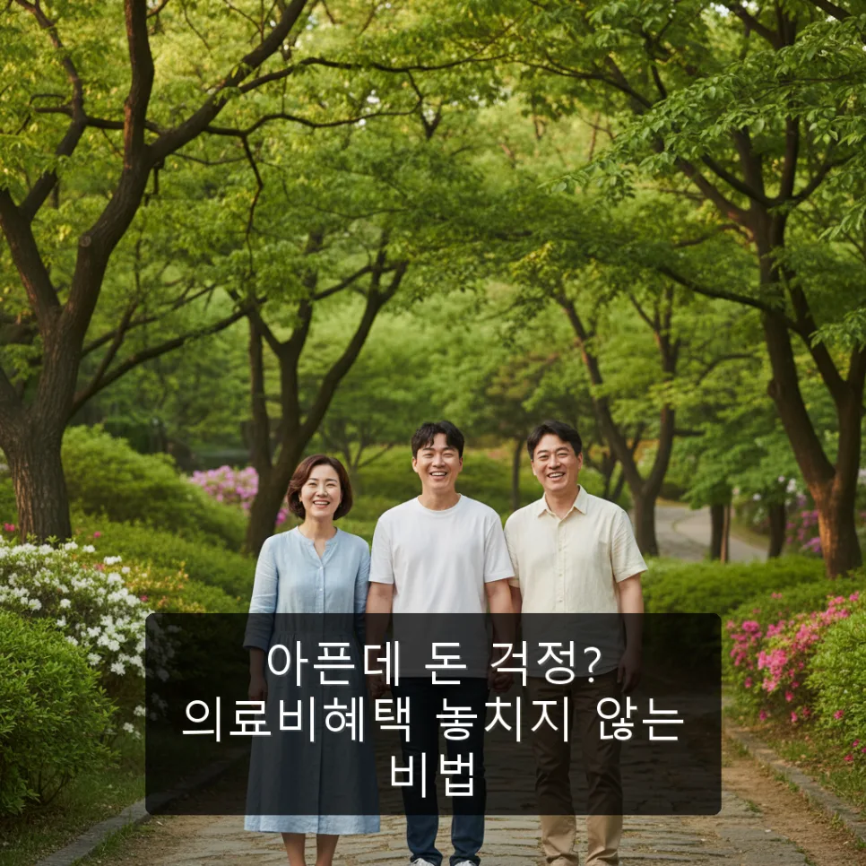 2026년 의료비 혜택 총정리: 아플 때 돈 걱정 덜어주는 방법