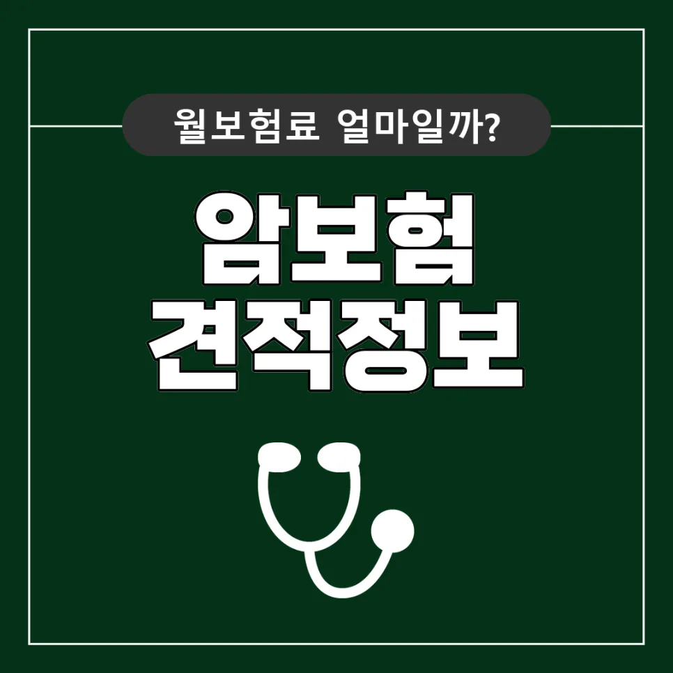 20대 암보험, 비갱신형 vs 갱신형 비교 및 필수 보장 2026년 총정리