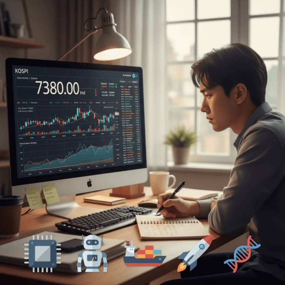 코스피 7380선 돌파, 2026년 초보 투자자가 알아야 할 5가지 핵심 전략