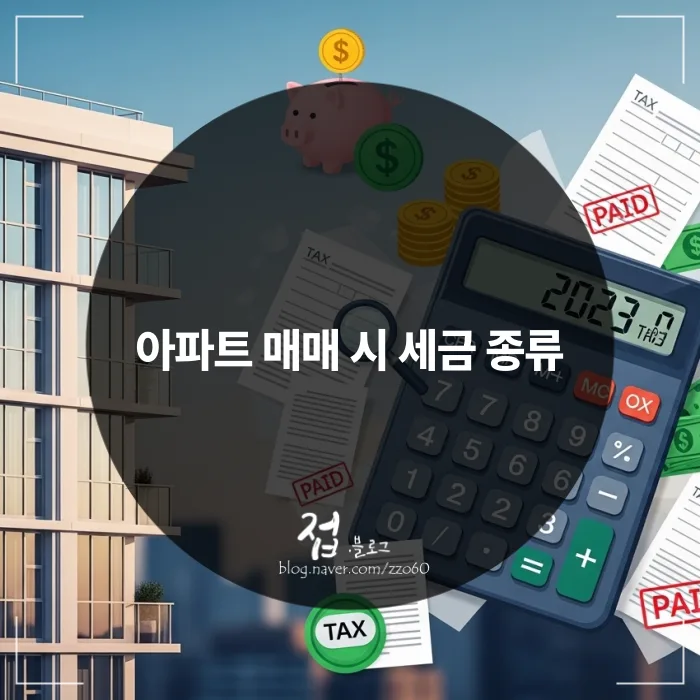 2026년 아파트 매매 시 세금 종류 총정리: 취득·보유·양도세 완벽 분석