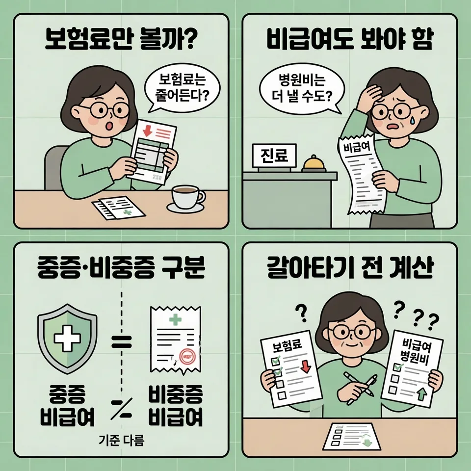 5세대 실손보험, 보험료보다 비급여 병원비 확인 필수 (2026년)