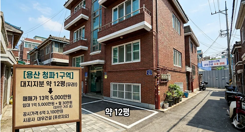용산 청파1구역 재개발, 2026년 하이엔드 아파트 입주권 확보 전략