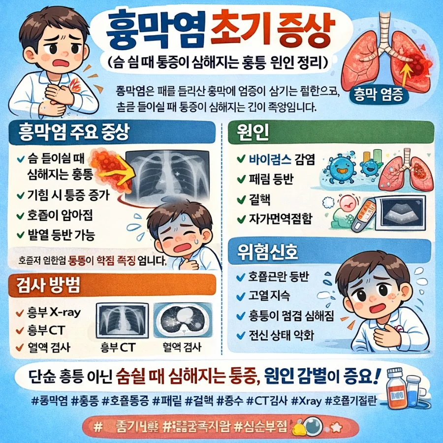 Pleurisy Symptoms 2026: Causes of Chest Pain When Breathing