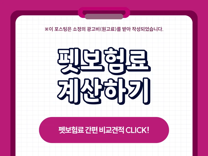 2026년 강아지 보험 청구 완벽 비교: 실제 경험 기반 가이드