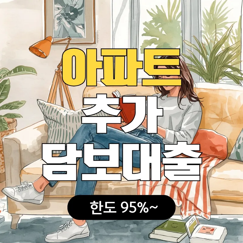 아파트 추가담보대출 금리, 2026년 DSR 규제 속 한도 높이는 법