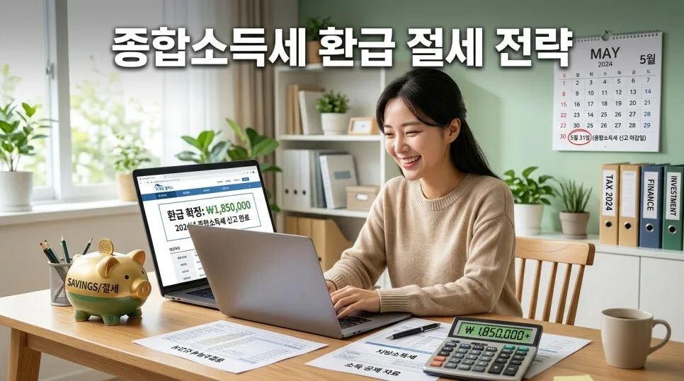종합소득세 환급 극대화 전략 2026: N잡러 필수 절세 가이드