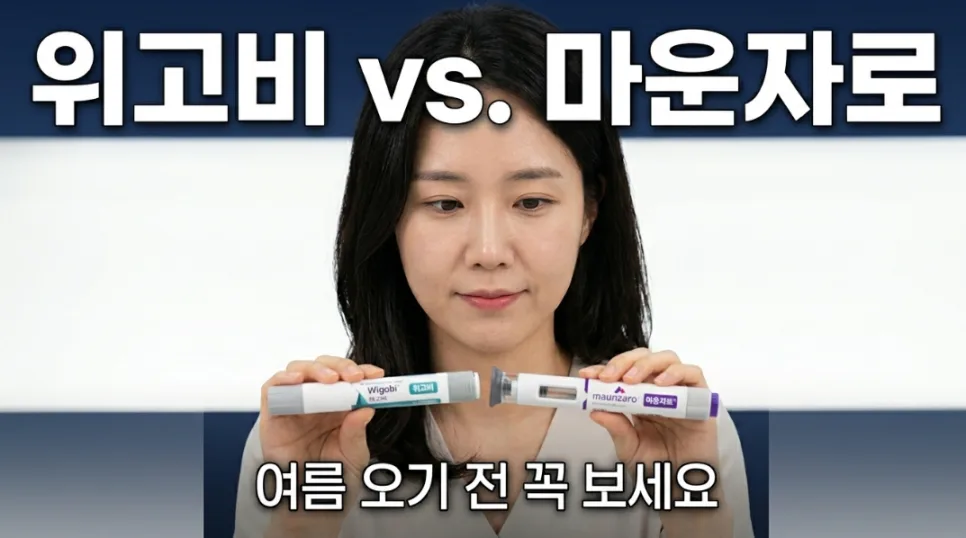 위고비 vs 마운자로 2026: 가격, 효과, 부작용 비교 및 처방 조건 총정리