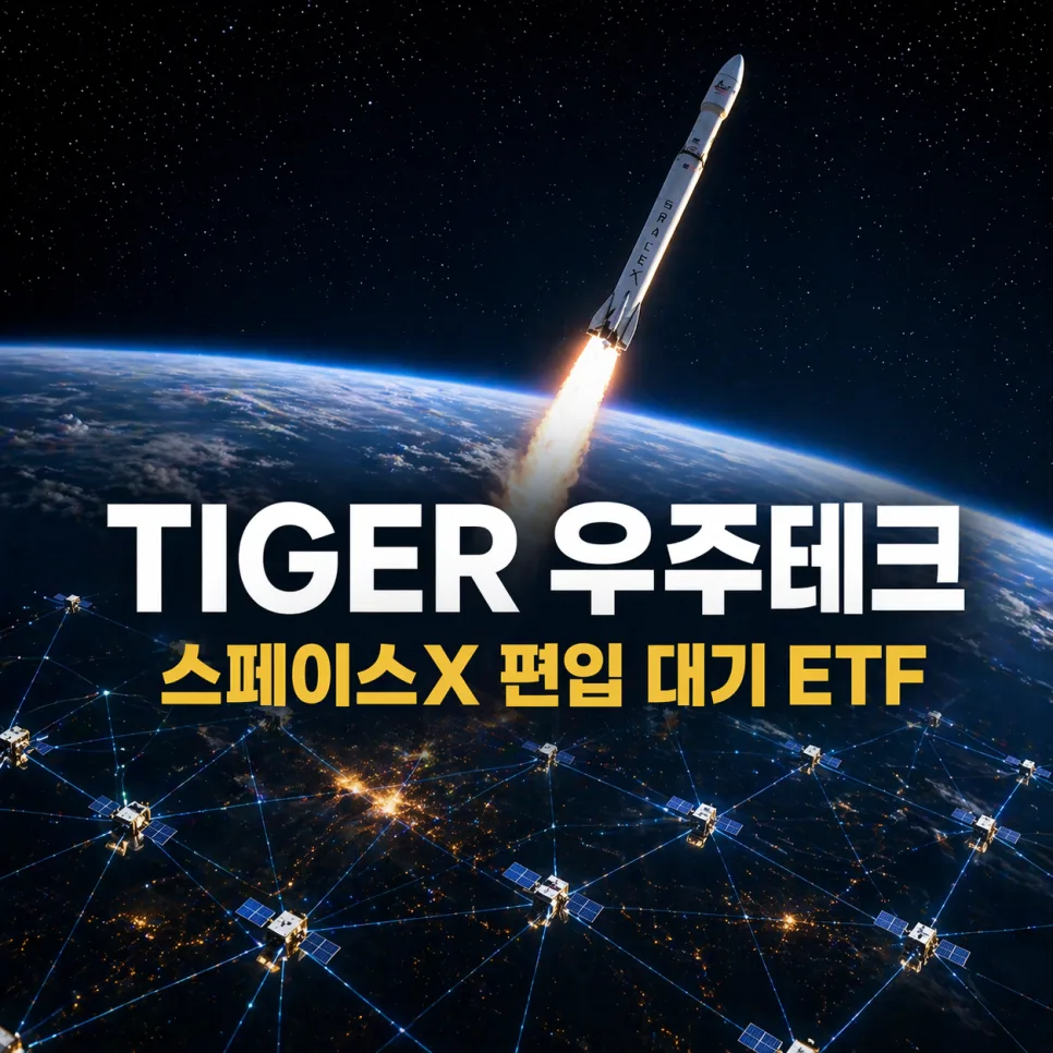 TIGER 미국우주테크 ETF, 스페이스X 상장 전 투자 가능할까? 2026