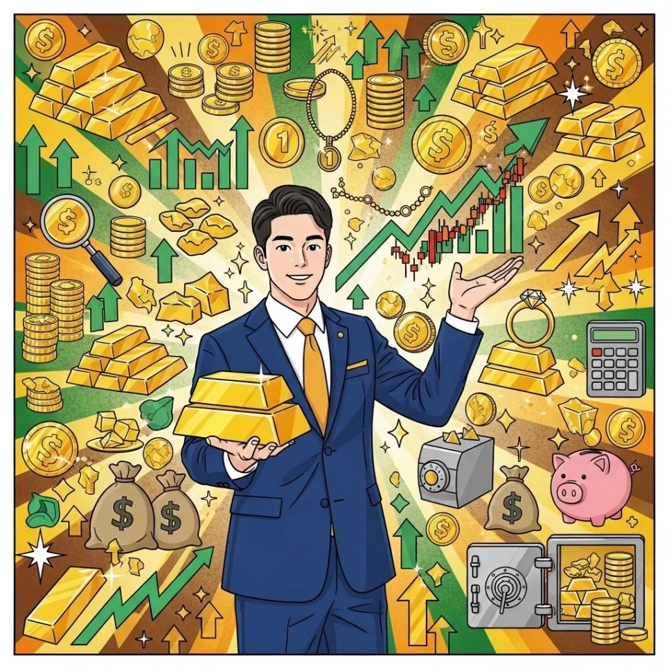 2026년 금 투자 완벽 가이드: 초보자를 위한 안전자산 전략 2