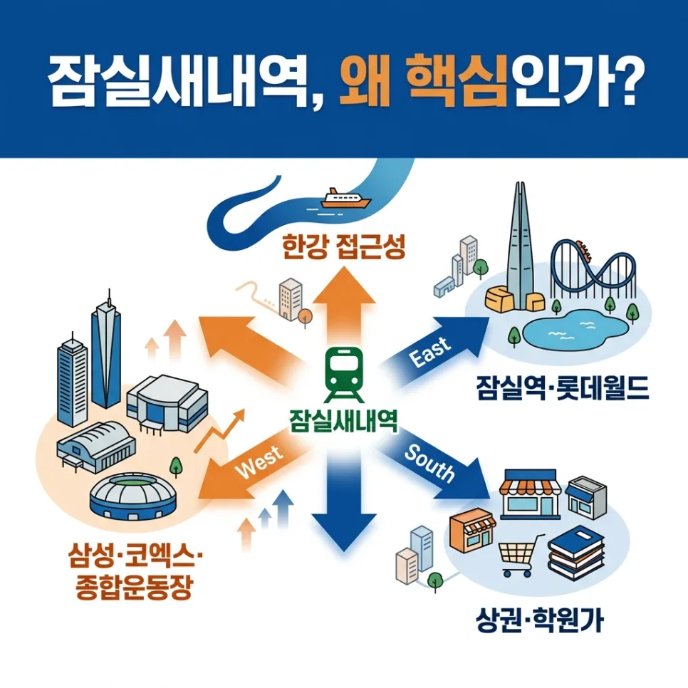 잠실새내역 아파트 2026년 추천 TOP 5: 입지 분석 및 시세 전망