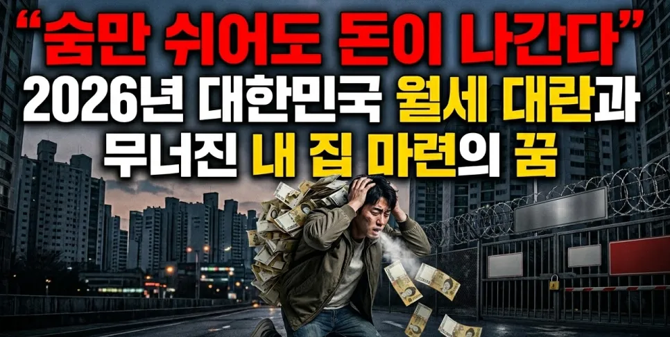 2026년 월세 대란: 내 집 마련 꿈은 왜 사라졌나?