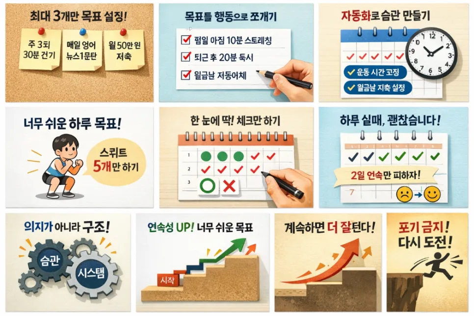 실천 가능한 신년 계획 세우는 법 2026: 90% 성공률 보장