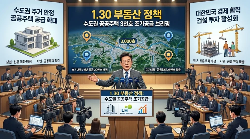 2026년 수도권 공공주택 3천 호 공급 조기화 분석