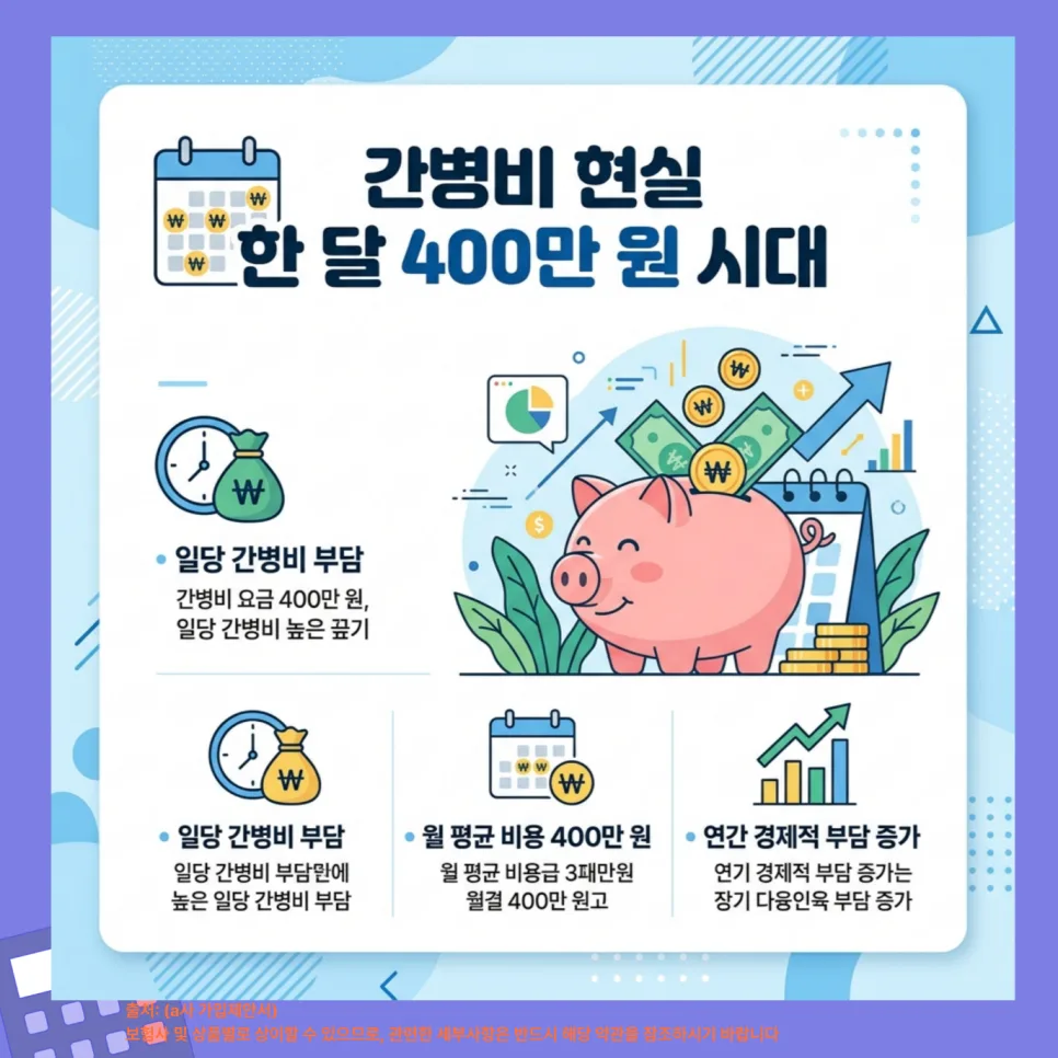 가족간병인보험 2026년, 노후 간병비 보장 제대로 받는 법 2