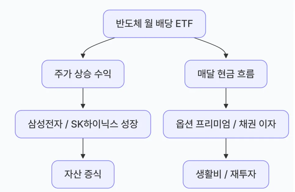 반도체 월 배당 ETF 2026: 삼전·닉스 투자, 월급처럼 받는 법