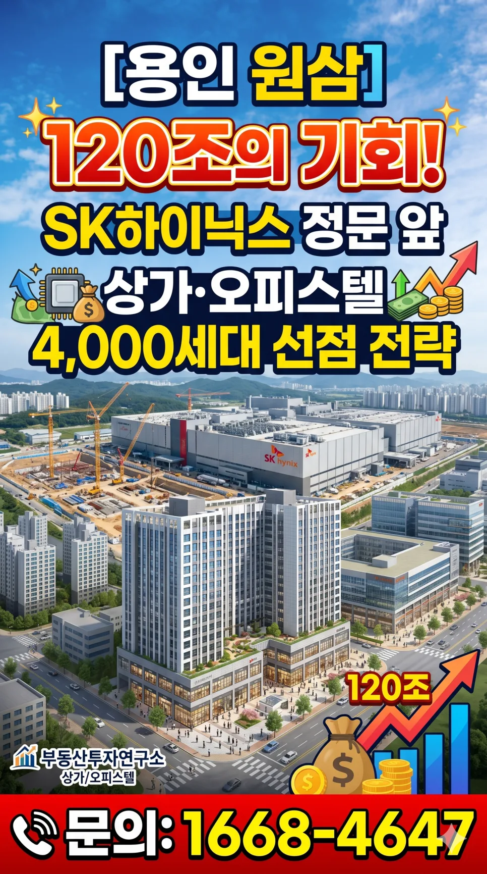 용인 원삼 SK하이닉스 정문 앞 상가 투자 2026년 전망
