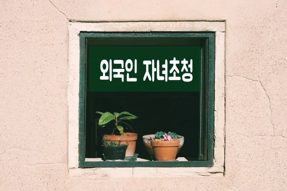 결혼이민자 전혼 자녀 초청 F-1 비자 발급 조건 2026
