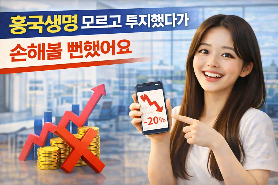 흥국생명 투자 위험 2026: 손실 피하는 핵심 체크리스트 — 비즈니스·경제 — ssisisi