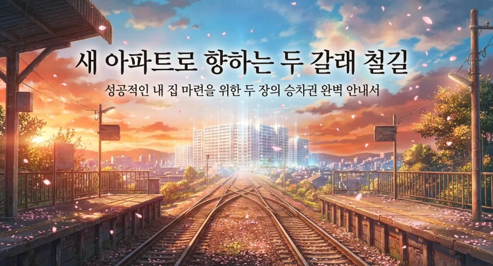 분양권 vs 입주권 2026년 핵심 비교: 내 집 마련 전략