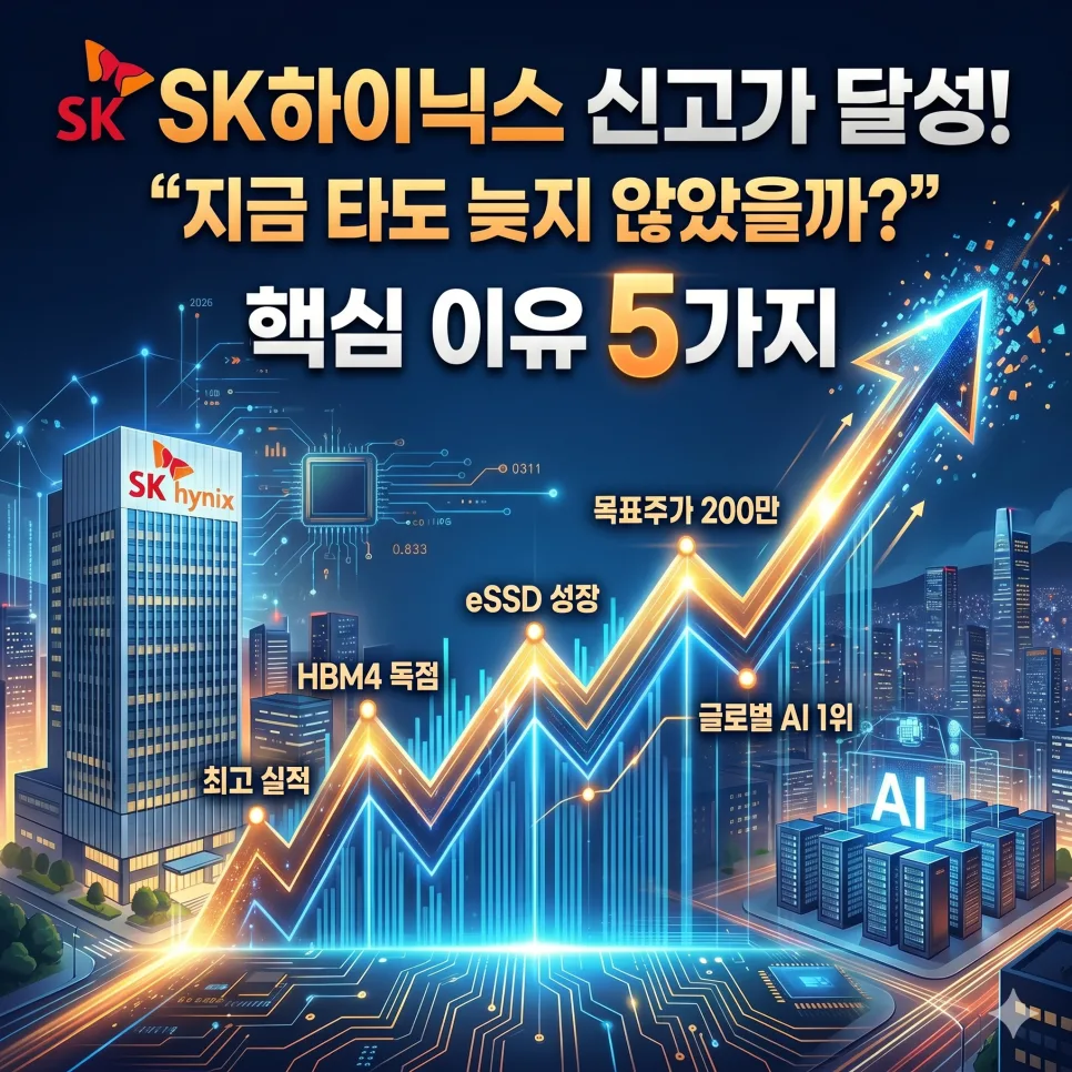 SK하이닉스 신고가 2026: 지금 매수해도 될까? AI 반도체 전망 분석