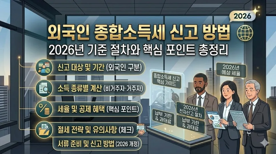 Foreigner Tax Filing in Korea 2026: Your Complete Guide