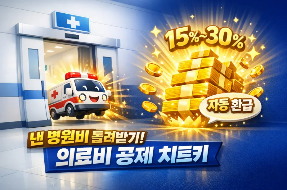 2026 의료비 세액공제, 15%~30% 환급받는 비법 총정리