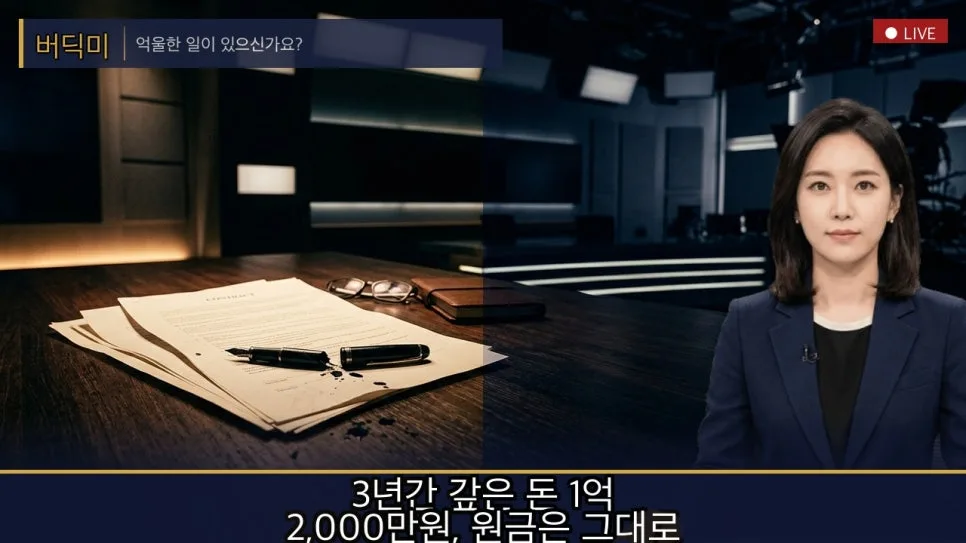 연 48% 이자율, 3년간 1억 800만원 상환 후 원금은 그대로? 2026년 판례 분석