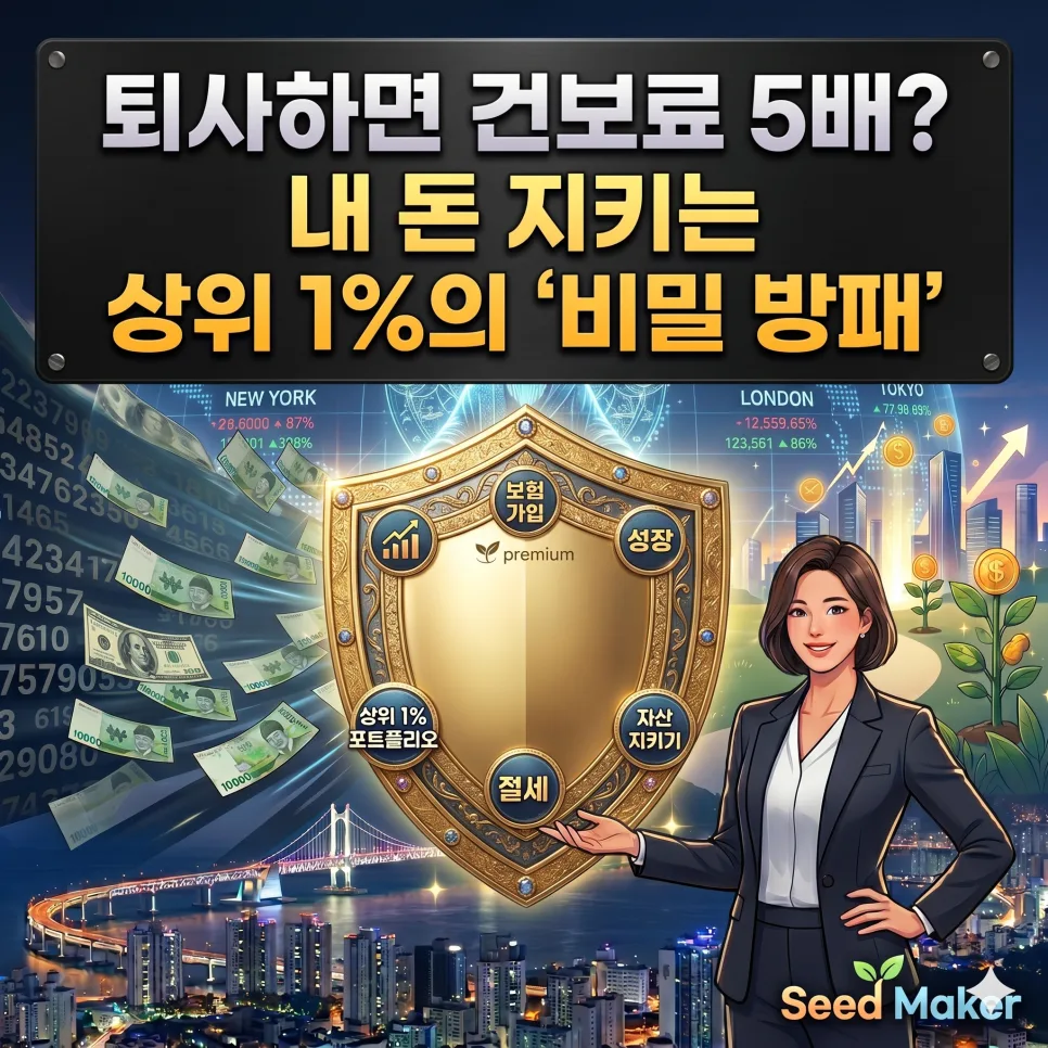퇴사 후 건보료 폭탄 막는 법 2026: 임의계속가입 활용법