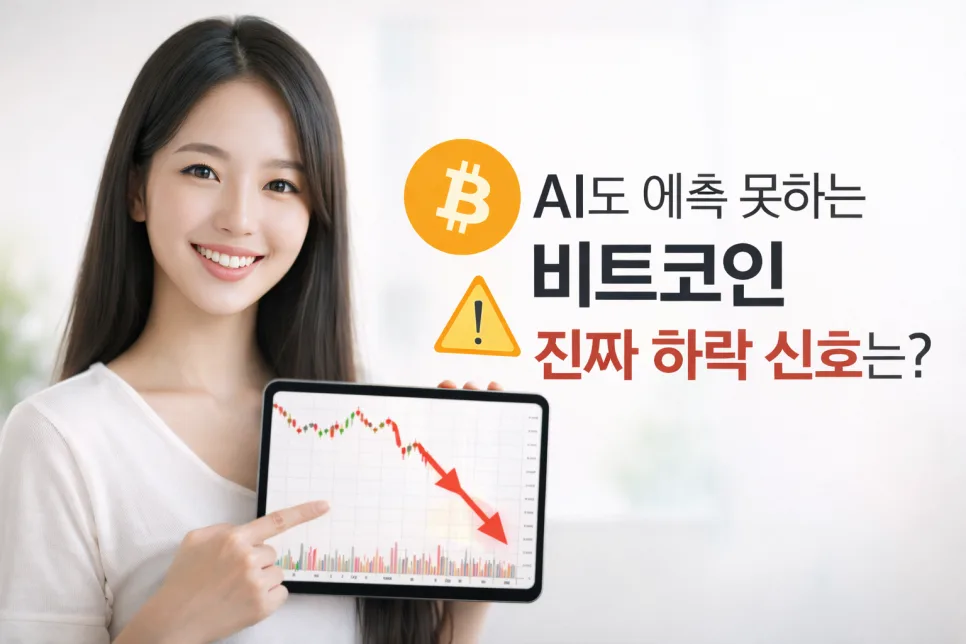 비트코인 하락 신호 2026: AI도 놓치는 진짜 위기 파악법 — 비즈니스·경제 — ssisisi