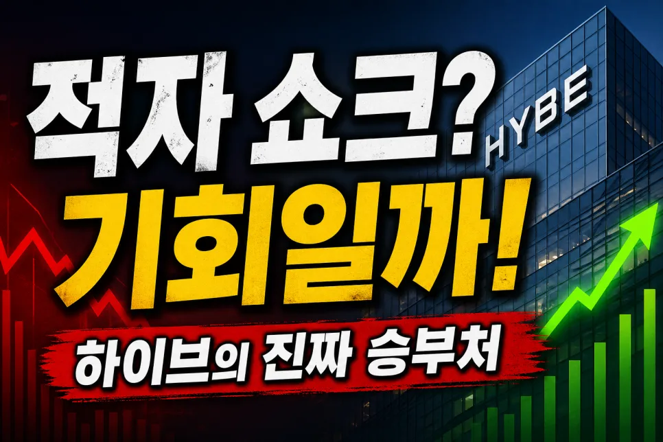 하이브 적자 1966억, 위기인가 기회인가? 2026년 전망 분석