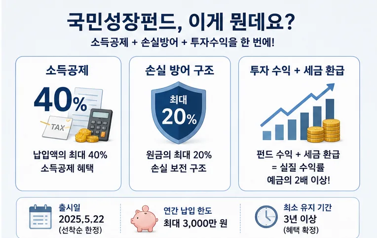 국민성장펀드 300만원 투자, 3년 후 은퇴자를 위한 절세 전략 2026 2