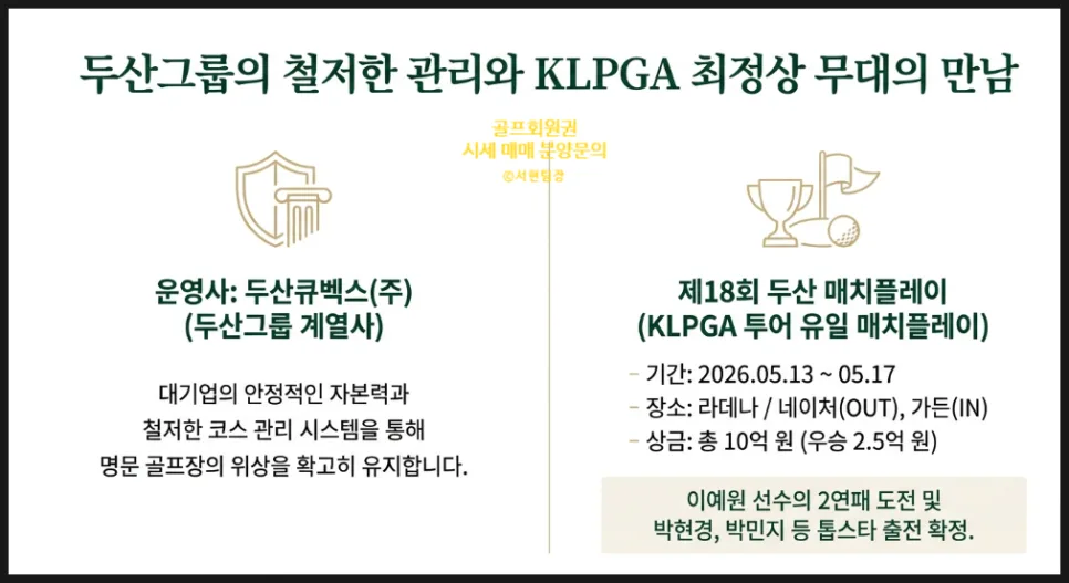 라데나CC 회원권 2026년 혜택 총정리: 시세부터 예약까지 2