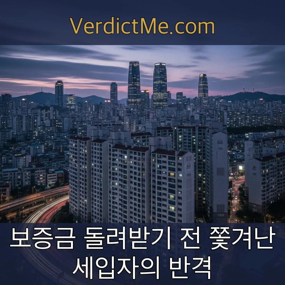 보증금 못 받은 세입자, 쫓겨나지 않고 버티는 법 (2026)