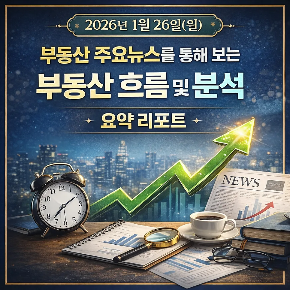 2026년 부동산 시장 전망: 다주택자 양도세 폭탄 vs 준월세 가속화