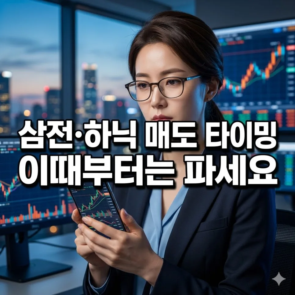 삼성전자 SK하이닉스 매도 타이밍: 2026년 3분기 차익 실현 전략